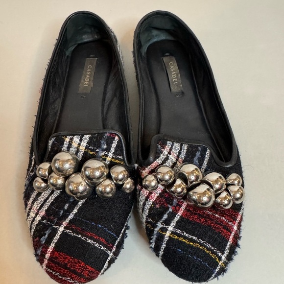 Casedei Flats, Plaid Material - Picture 8 of 9